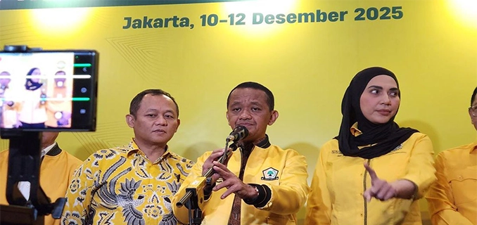 Bahlil Minta Anggota DPRD F Golkar Siapkan Mitigasi Bencana