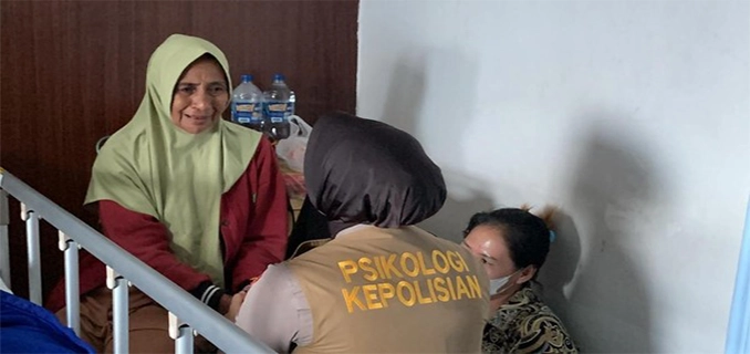 Tim Trauma Healing Polda Metro Pemulihan Psikis Siswa SD Jakut