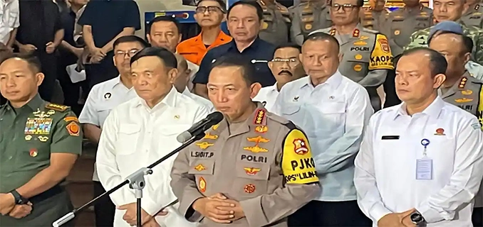 Kapolri Warga Mayoritas Patuh Imbauan Larangan Kembang Api