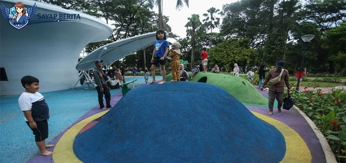 Ruang Terbuka Baru di Cibinong Taman Siliwangi Dinikmati Warga